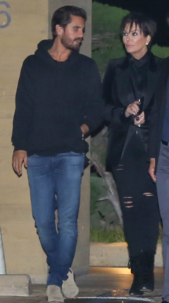 Scott Disick, Kris Jenner Scott Disick, Kris Jenner